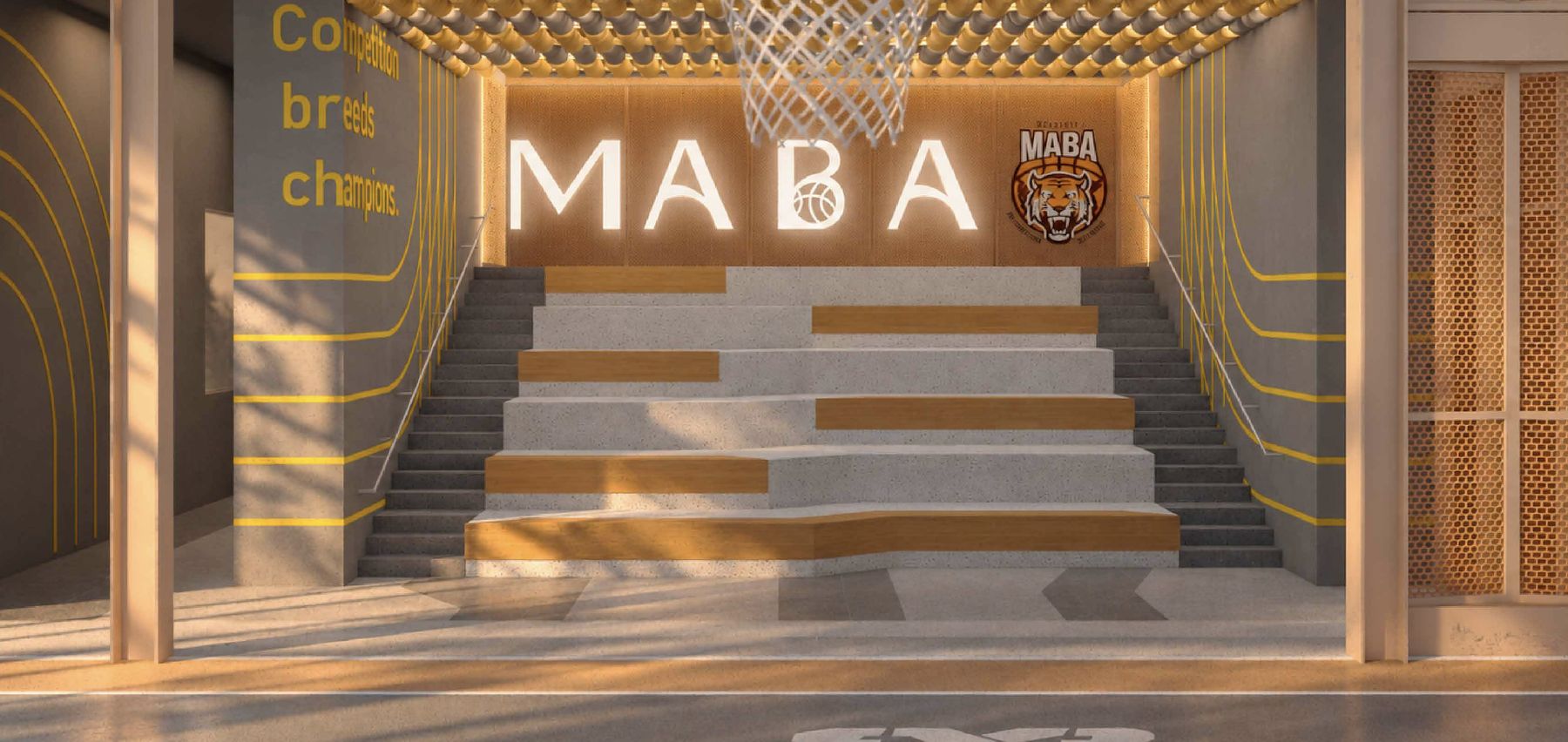 MABA Court at Maba Suitez — artist’s impression